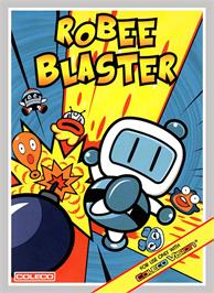 Box cover for Robee Blaster on the Coleco Vision.