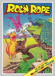 Box cover for Roc 'n Rope on the Coleco Vision.