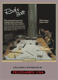 Box cover for Rock n' Bolt on the Coleco Vision.