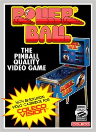 Box cover for Roller Ball on the Coleco Vision.