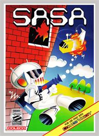Box cover for Sasa on the Coleco Vision.