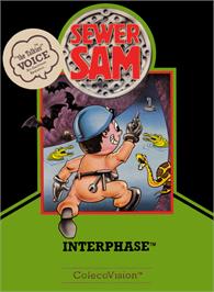Box cover for Sewer Sam on the Coleco Vision.