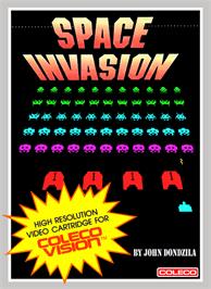 Box cover for Space Invasion (Demo) on the Coleco Vision.