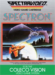 Box cover for Spectron on the Coleco Vision.