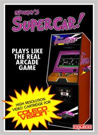 Box cover for Spunky's Super Car! on the Coleco Vision.
