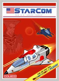 Box cover for Starcom on the Coleco Vision.