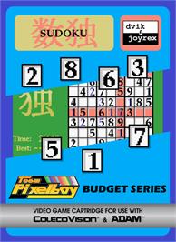 Box cover for Sudoku on the Coleco Vision.