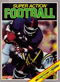 Box cover for Super Action Football (soccer) on the Coleco Vision.