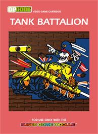 Box cover for Tank Battalion on the Coleco Vision.