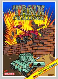Box cover for Tank Challenge on the Coleco Vision.