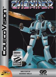 Box cover for Thexder on the Coleco Vision.