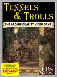 Box cover for Tunnels & Trolls: Demo on the Coleco Vision.