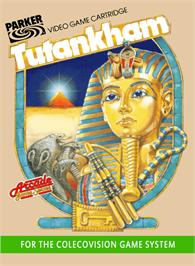 Box cover for Tutankham on the Coleco Vision.