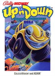 Box cover for Up 'n Down on the Coleco Vision.