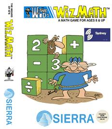 Box cover for Wizard of Id's Wizmath on the Coleco Vision.