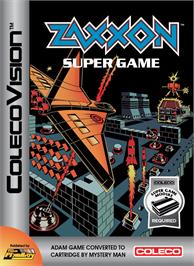 Box cover for Zaxxon Super Game on the Coleco Vision.
