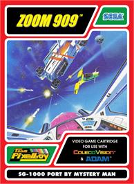 Box cover for Zoom 909 on the Coleco Vision.