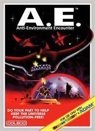 Box cover for bagman on the Coleco Vision.