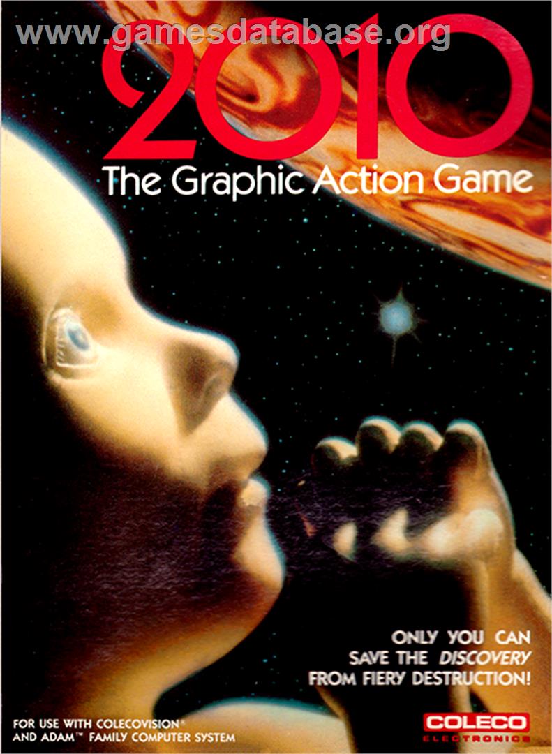 2010: The Graphic Action Game - Coleco Vision - Artwork - Box
