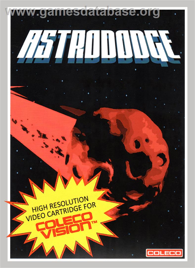 Astrododge - Coleco Vision - Artwork - Box