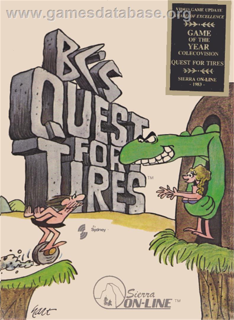 BC's Quest for Tires - Coleco Vision - Artwork - Box