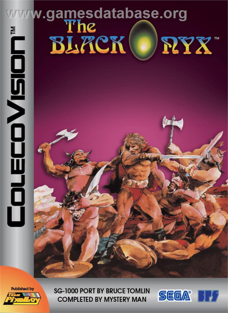 Black Onyx, The - Coleco Vision - Artwork - Box