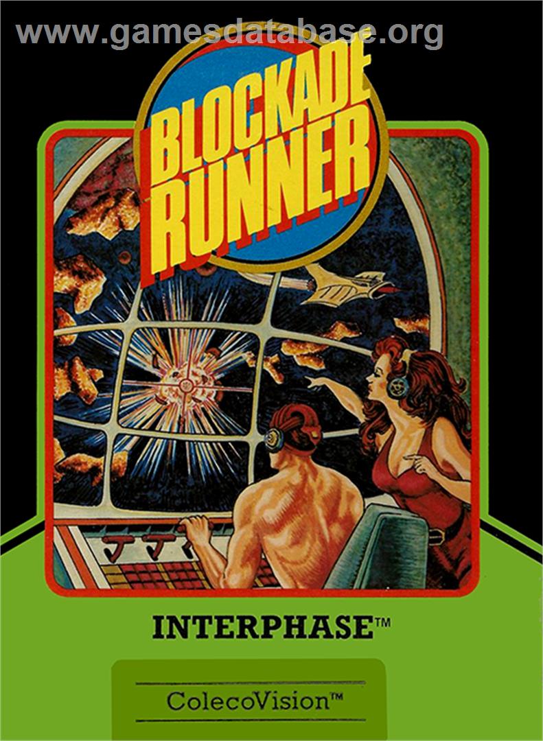 Blockade Runner - Coleco Vision - Artwork - Box