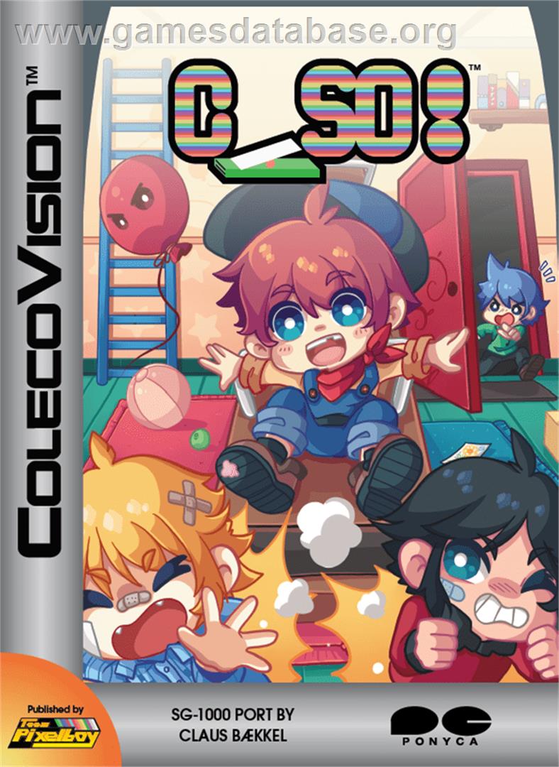 C-So! - Coleco Vision - Artwork - Box