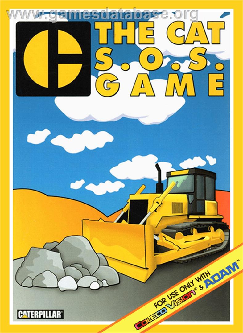 CAT S.O.S. Game, The - Coleco Vision - Artwork - Box