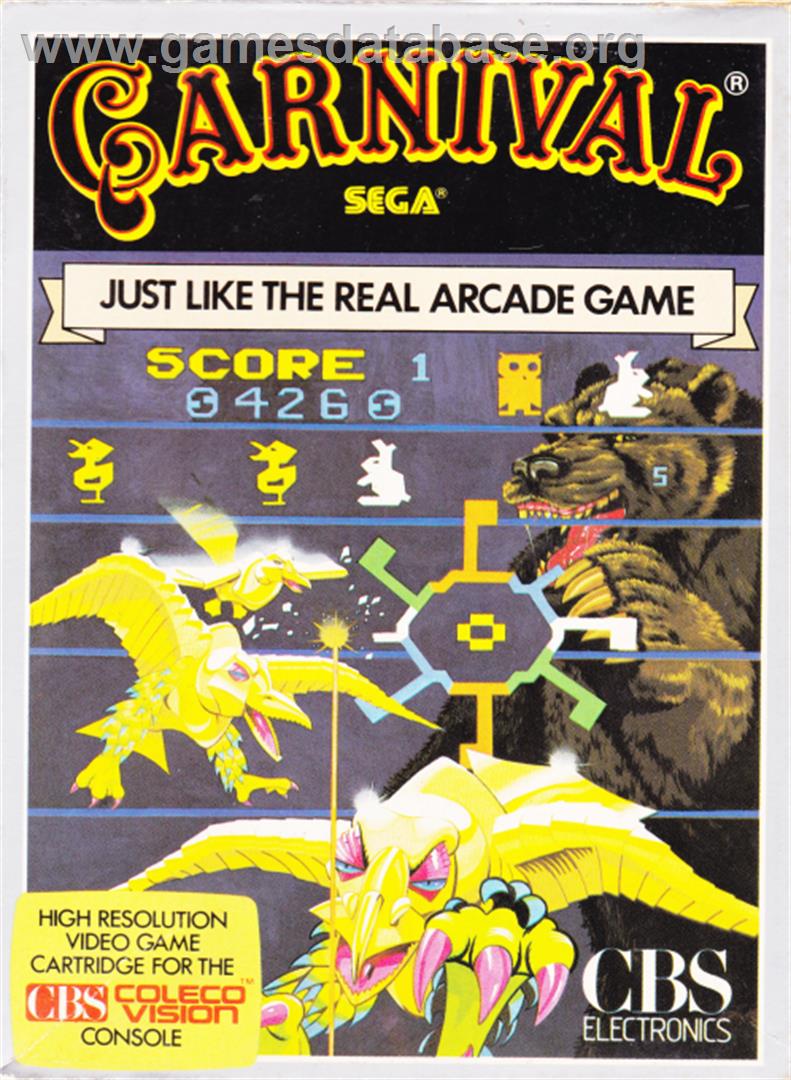 Carnival - Coleco Vision - Artwork - Box