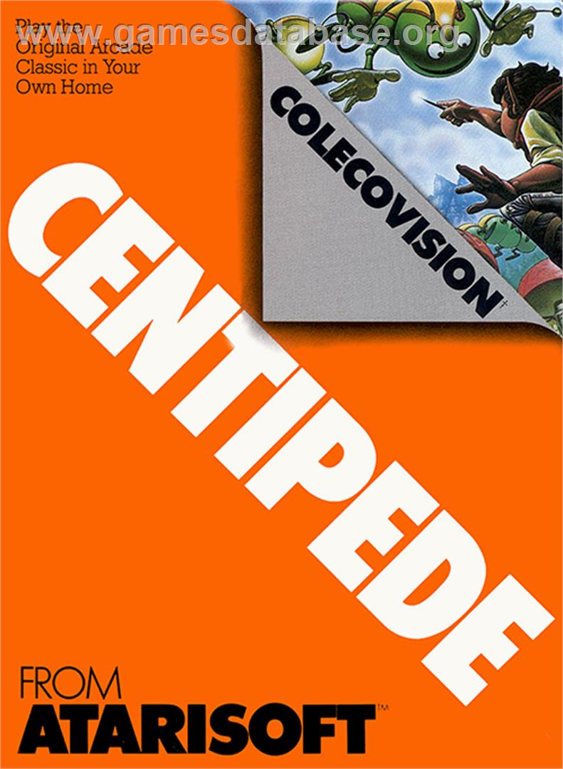 Centipede - Coleco Vision - Artwork - Box