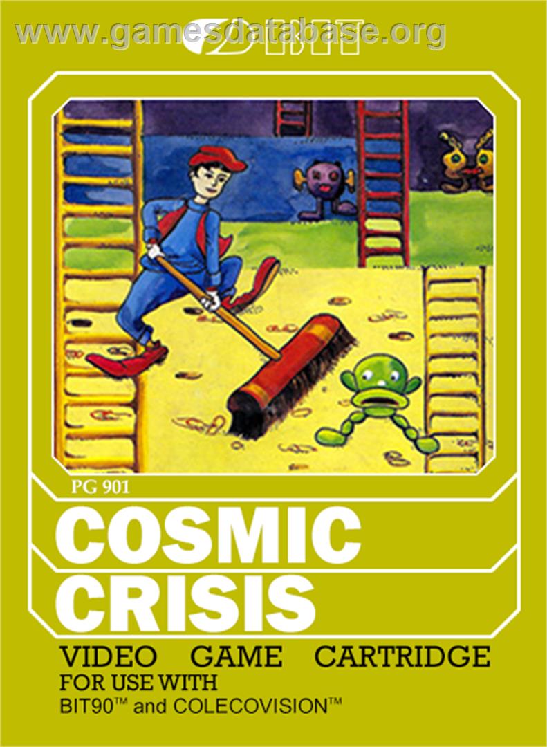 Cosmic Crisis - Coleco Vision - Artwork - Box
