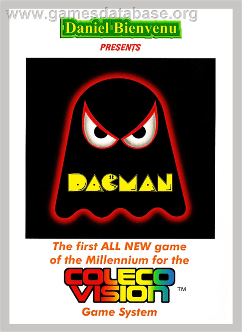 Dacman (Rev 1.2b) - Coleco Vision - Artwork - Box