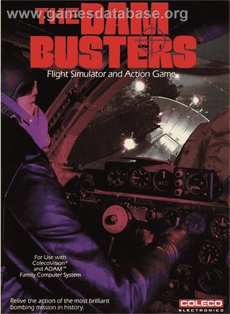 Dam Busters, The - Coleco Vision - Artwork - Box