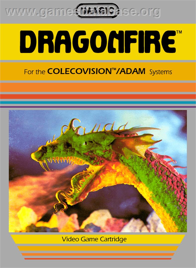 Dragonfire - Coleco Vision - Artwork - Box