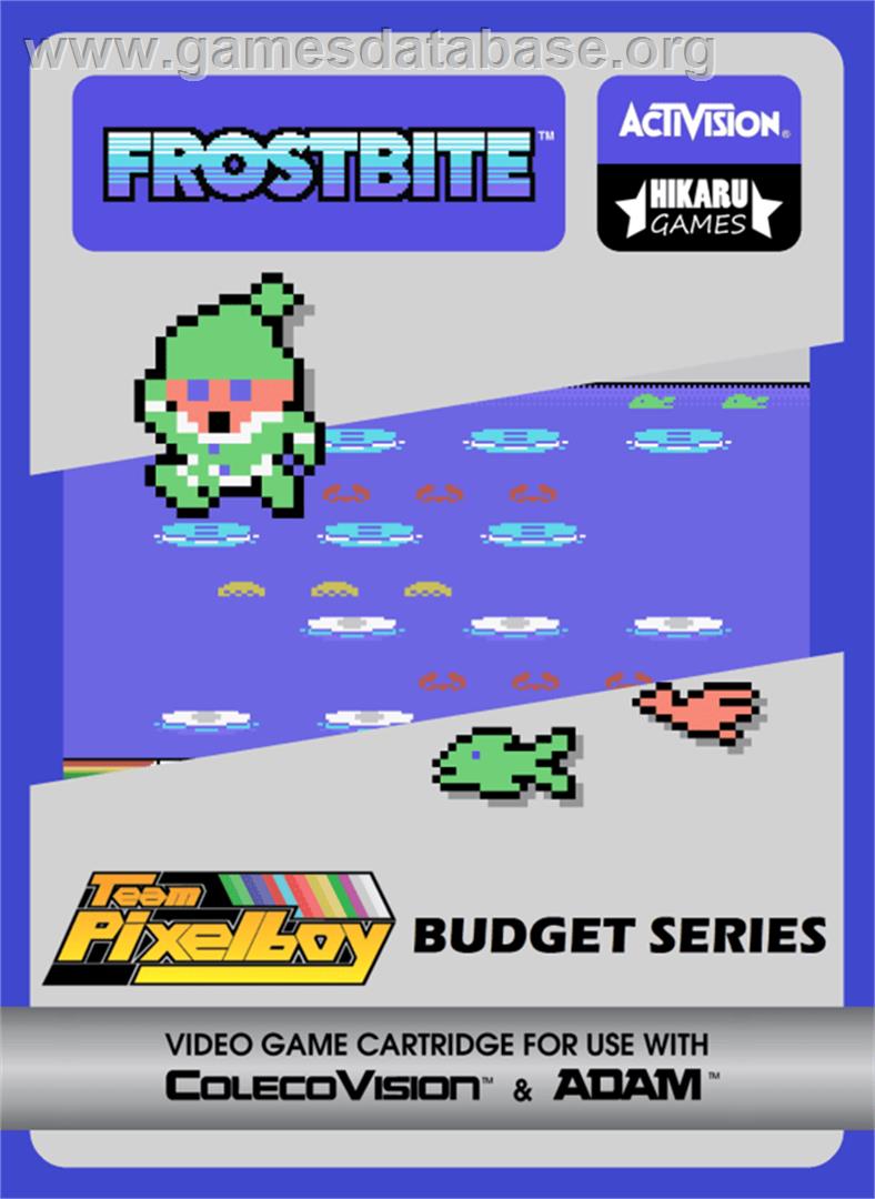 Frostbite - Coleco Vision - Artwork - Box