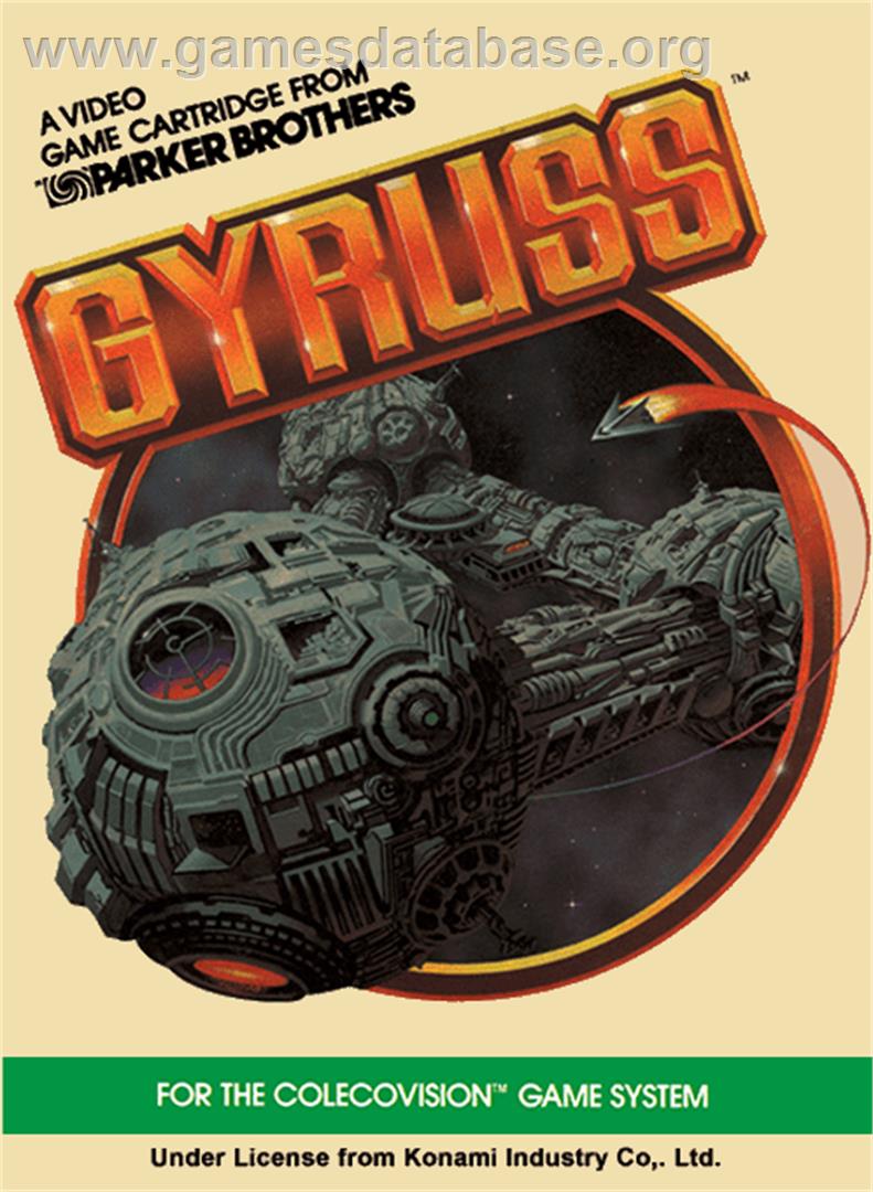 Gyruss - Coleco Vision - Artwork - Box