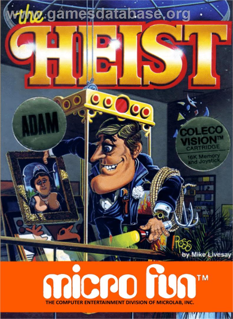 Heist, The - Coleco Vision - Artwork - Box