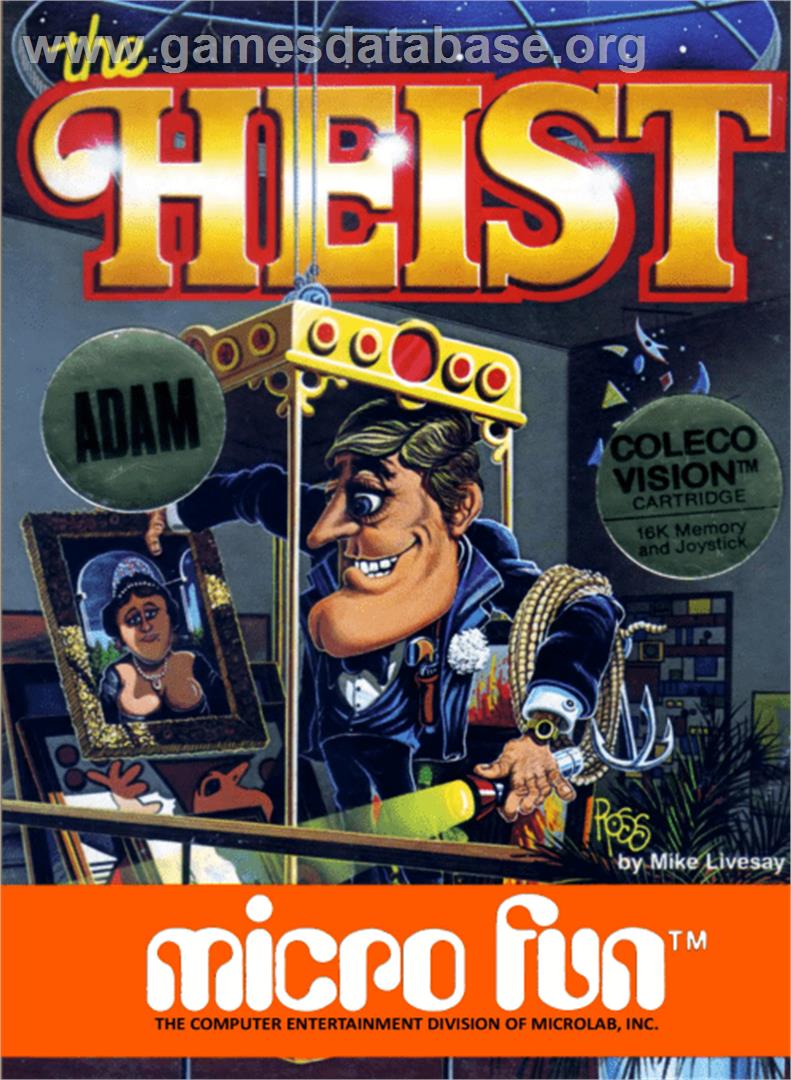 Heist - Coleco Vision - Artwork - Box