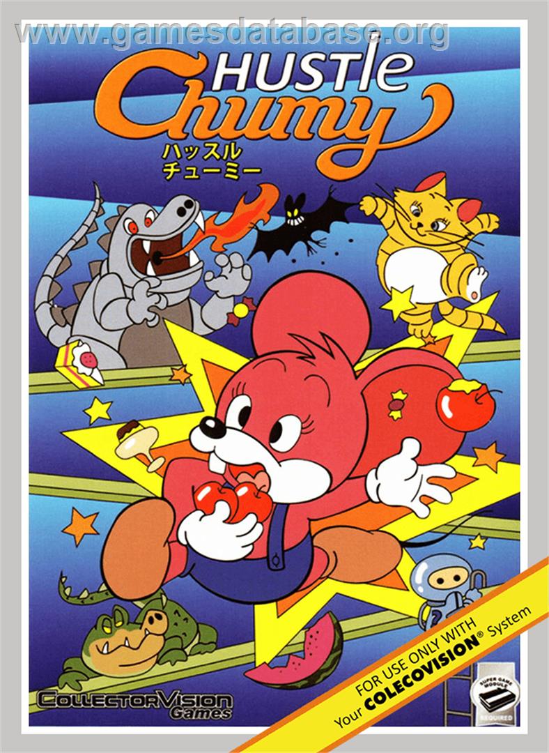 Hustle Chumy - Coleco Vision - Artwork - Box