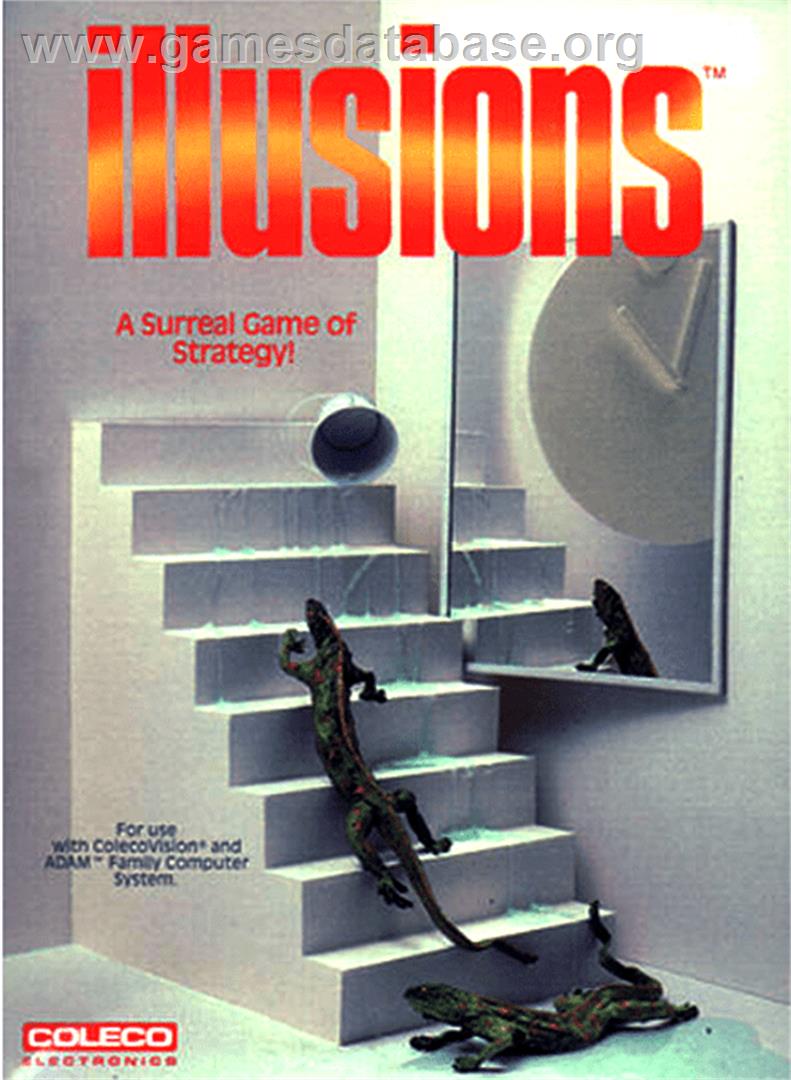 Illusions - Coleco Vision - Artwork - Box