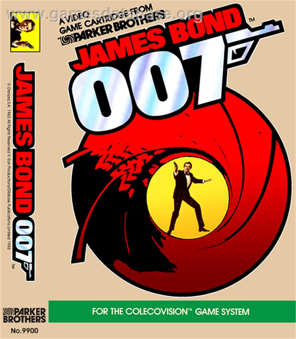 James Bond 007 - Coleco Vision - Artwork - Box