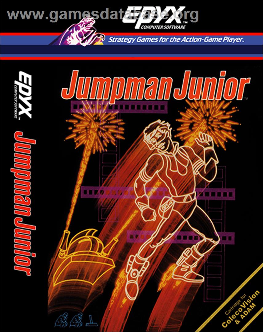 Jumpman Junior - Coleco Vision - Artwork - Box