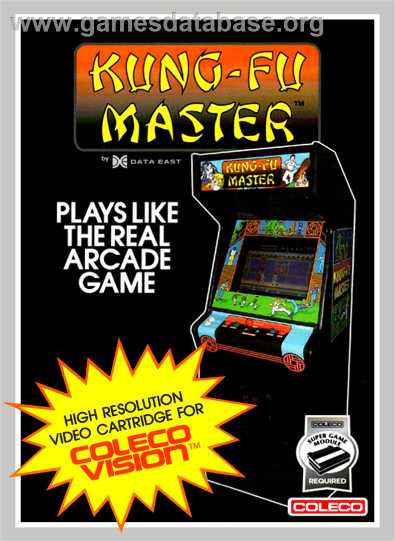 Kung-Fu Master - Coleco Vision - Artwork - Box