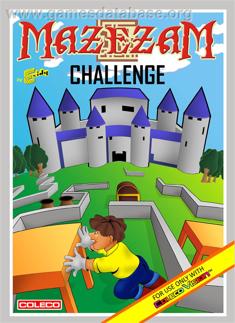 MazezaM Challenge - Coleco Vision - Artwork - Box