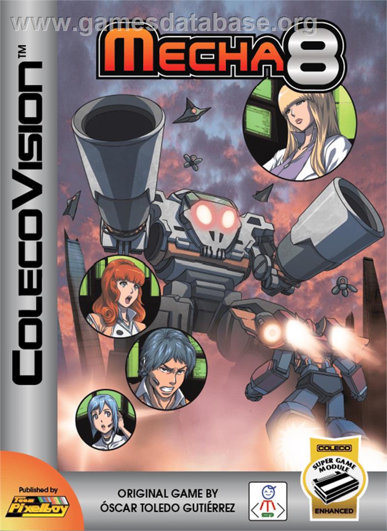 Mecha 8 - Coleco Vision - Artwork - Box