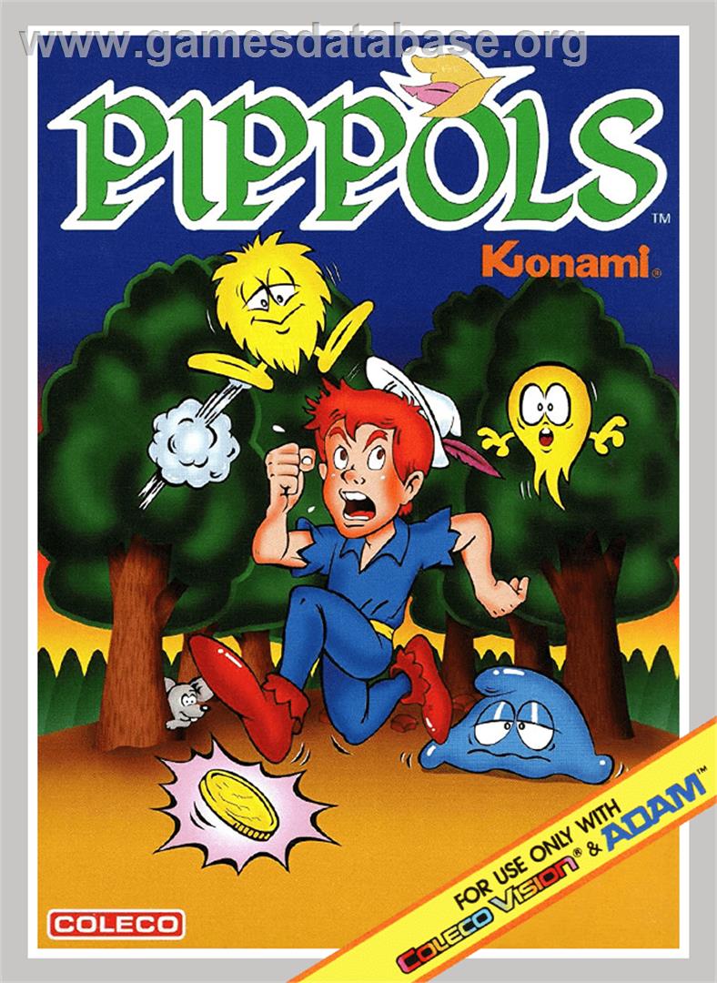 Pippols - Coleco Vision - Artwork - Box