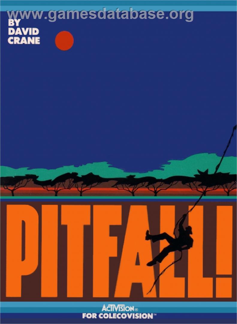Pitfall! - Coleco Vision - Artwork - Box