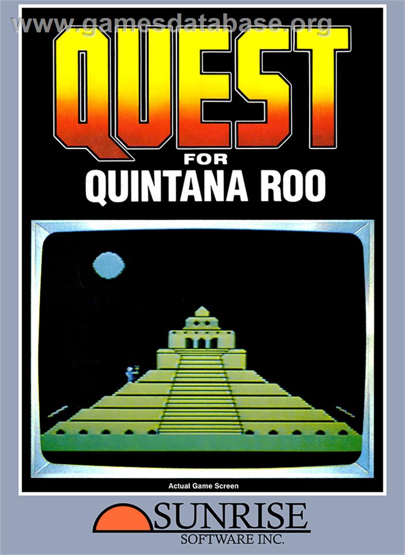 Quest For Quintana Roo - Coleco Vision - Artwork - Box