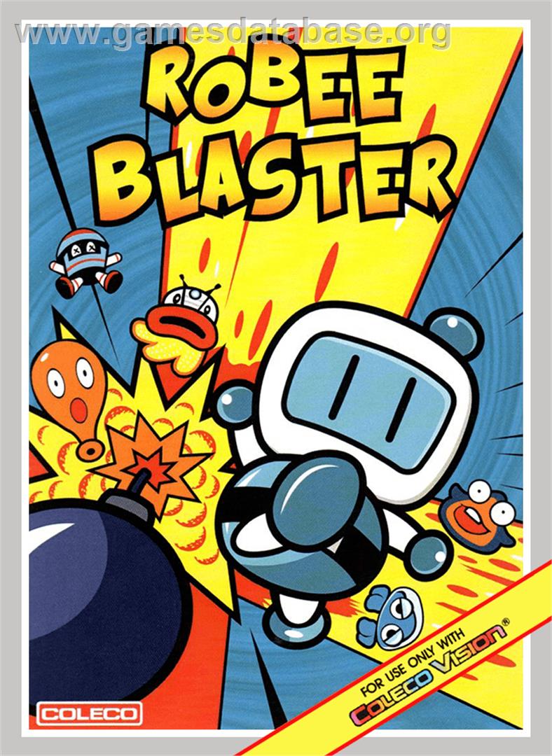 Robee Blaster - Coleco Vision - Artwork - Box